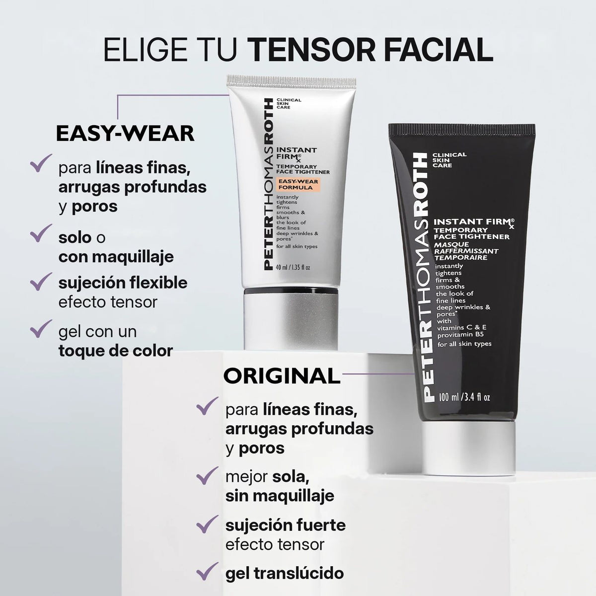 Easy-Wear: la versión que puedes llevar con maquillaje