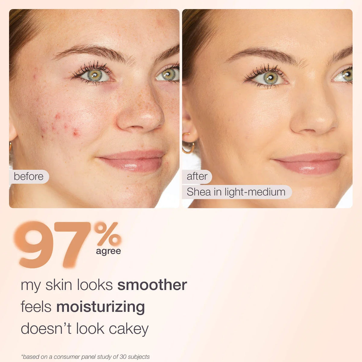 tarte BB Blur resultaat en product